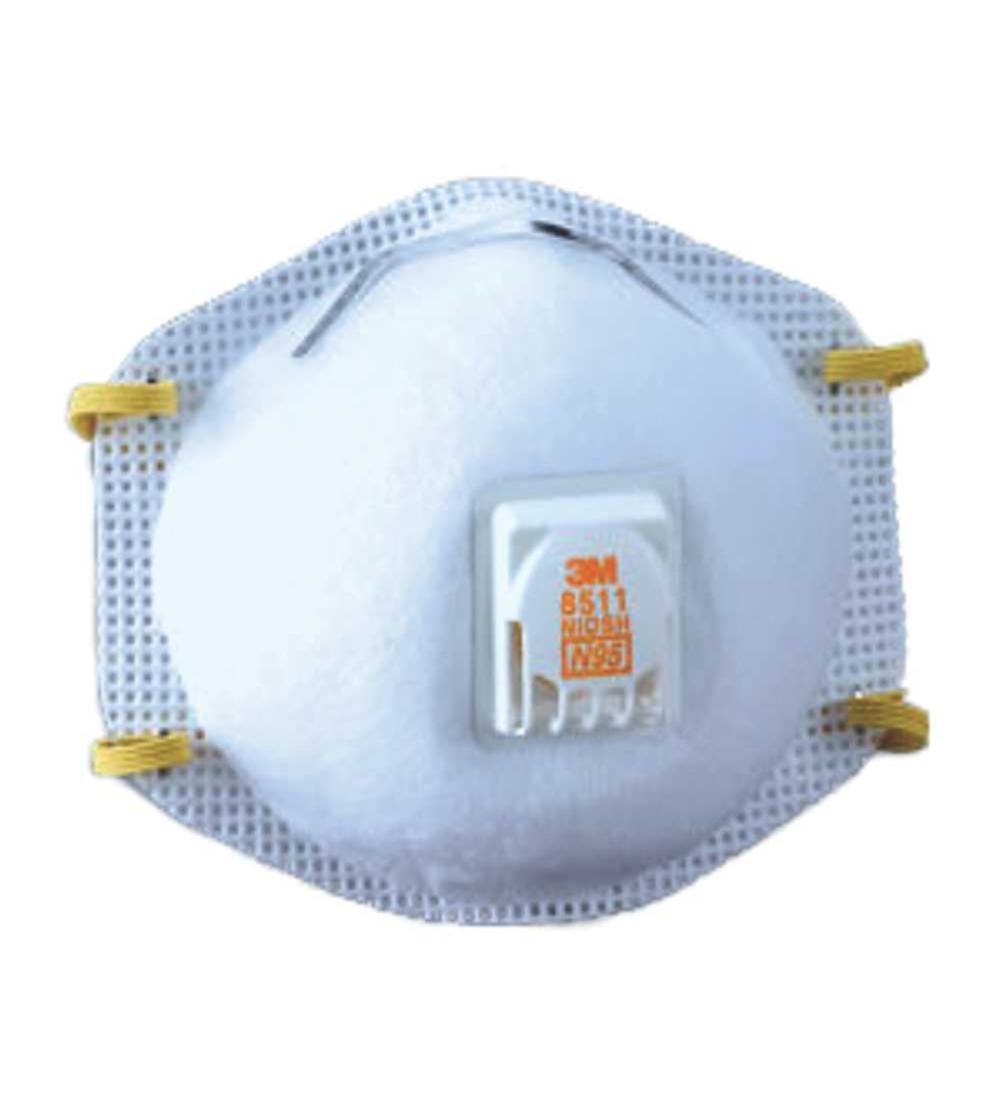 MASCARILLA POLVO CON VALVULA 3M 8511